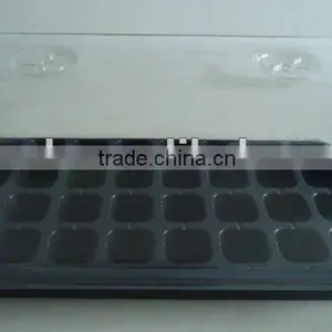 Plastic Seedling Tray for Greenhouse / Plastic Mini Greenhouse thumbnail-1