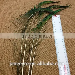 Cheap 14-18"/35-45cm Length Natural Peacock Feather For Hats/Costume/Crafts thumbnail-1