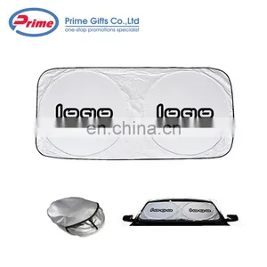 Promotional Custom Design Foldable Funny Car Sunshade thumbnail-4