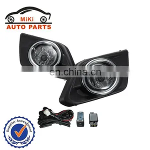 Car Front Fog Lamp+fog Lamp Cover+wires and Switch for Rogue 2013 2014 2016 thumbnail-1