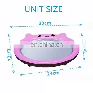 Hot Selling Fried Yogurt Ice Cream Maker Mini Yogurt Rolled Ice Cream Maker For Home Use thumbnail-4