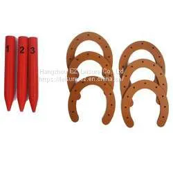 Outdoor Sport Plastic Horseshoe Throwing Game Toy For Kids And Adults thumbnail-2