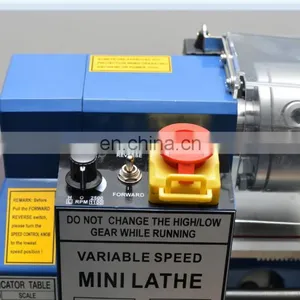 Parallel Lathe DIY0712 7'''x12'' Mini Metal Lathe Machine for Household Use With CE thumbnail-4
