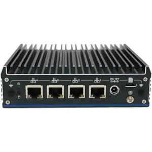 Partaker Fanless Soft Router Intel J6412 Mini PC Micro Firewall 4 x Intel I225-V 2.5G LAN HDMI DP OPNsense Firewall Appliance thumbnail-4