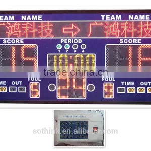 Wholesale Multi-sport P10 LED Scoreboard thumbnail-1