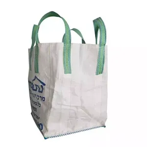 Type A Coated Agriculture Bags Heavy Duty 500kg to 1 Ton Two-point Lift Bags for Grains, Seeds, Briquettes, Pellets, Cement thumbnail-3