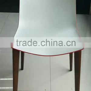 Replica Famous Contemporary Elegant Grace Design ABS Seat Alp Nuhoglu Frame Wood Chair for Dining Room/living Room thumbnail-2