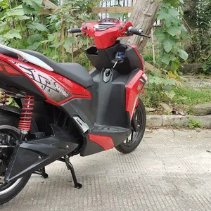 High Speed 80km/h Disc Brake 72v50ah Lithium Battery EEC Electric Motorcycle thumbnail-3