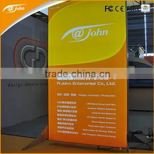 Aluminium Material Double Sided Frameless Advertising thumbnail-3