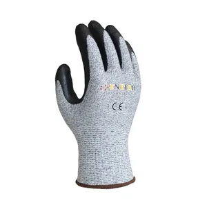 Yingkeer Enkerr Black Nitrile Palm-dipped Level 5 Cut-resistant Gloves Ms851043 Nitrile Cut-resistant Gloves thumbnail-1