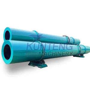 Continuous Sawdust Sand Rotary Drying Machine Cocopeat Rotary Dryer EPC thumbnail-1