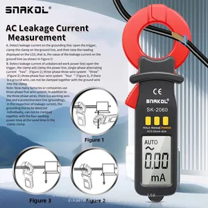 True RMS Clamp Meter SK-2060 for AC/DC Current up to 60A and Voltage thumbnail-5