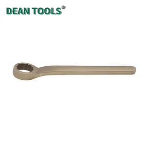 Non-Sparking 15° Single Box Wrench,12 Point Box Wrench,Beryllium Copper,15 Degree Spanner,Single-Headed Box Wrench thumbnail-2