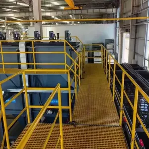 Customizable Durable FRP Grating Fiberglass Reinforced Plastic Grate for Industrial Use thumbnail-2
