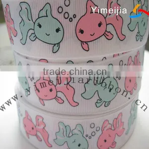 Sweet Fish Printed Grosgrain Gift Ribbon thumbnail-1
