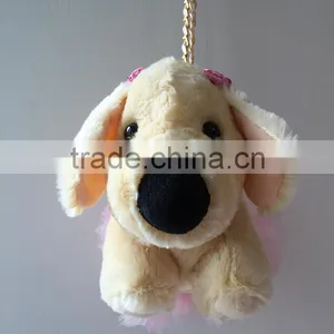 Custom Lovely Stuffed Plush Dog Toy Bag for Babies and Kids thumbnail-5