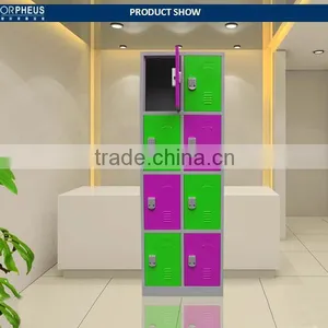 Competitive Price 4 Small Compartment Fingerprint Lock Intelligent Safe Locker Cabinet thumbnail-3