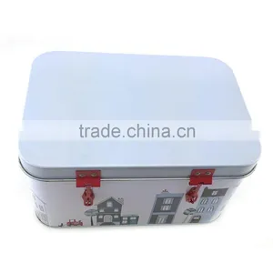Delicate Mini Threa House Receive Tin Cans thumbnail-1