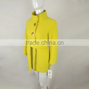 New Arrival Top Fashion Hot Sale Lady Fashion Casual Jeans Coat Cheap Woman Wear Womens Wool Coats thumbnail-4