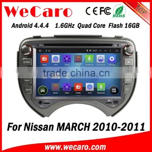 Wecaro WC-NM7043 Android 4.4.4 Stereo Double Din for Nissan March Radio Audio System GPS thumbnail-1