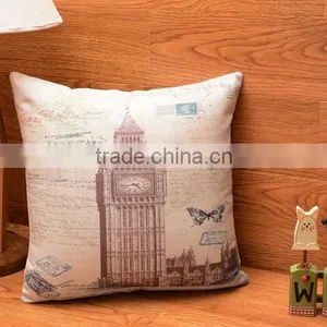 Wholesale Customized Printed Cushion Cover --European Style thumbnail-2