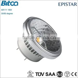 18W Ar111 Led Dimmable 1500LM ar 111 30/60Degree Ar111 G53 Led Lamp thumbnail-1