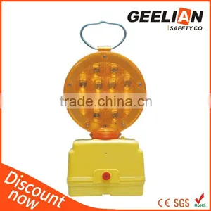 Barricade Traffic Flashing Warning Light thumbnail-1