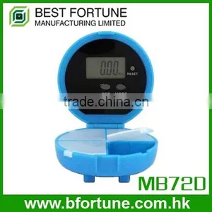 MB72D Digital Timer Plastic Alarm Pillbox thumbnail-1