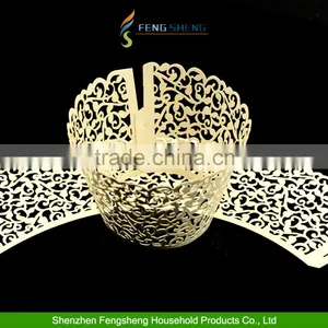 50pcs Cupcake Wrappers Wraps Cases Wedding Cake Edge thumbnail-5