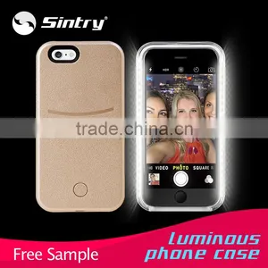 Wholesale Free Sample Tpu Silicone Smartphone Cell Flashing Led Flash Selfie Light up Lumee Phone Case for Samsung Galaxy s7 thumbnail-1