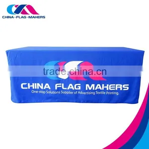 Custom Full Color Promotion Printing Fabric Tablecloth thumbnail-5