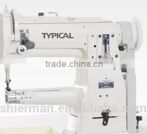 Typical TW3-S335 Cylinder Bed Compound Feed Lockstitch Sewing Machine With High Quality thumbnail-1