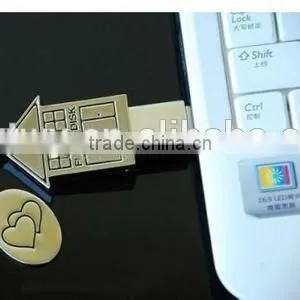 Top Sale High Quality Usb Lanyard Metal Key Usb Flash Drive for Promotional Gifts Usb 2gb 4gb 8gb thumbnail-2