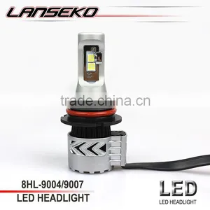 New Product Auto Parts 6500k Led Headlight 6000lm Car Led Headlamp Conversion Kit thumbnail-1