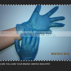 AQL 1.5-4.0 CE/ISO Approved Disposable Colored Vinyl Gloves thumbnail-1