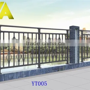 YT-005 2014 Top-selling Modern Wrought Iron/metal/steel Balcony Railing Designs thumbnail-1