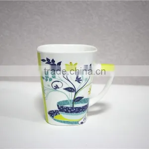 Best Selling Daily Use White Porcelain Mug Ceramic Funny thumbnail-2