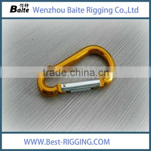 Aluminum Yellow Spring Hook Carbine Type thumbnail-2