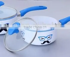 4PCS PRESSED ALUMINUM COOKWARE SET thumbnail-1