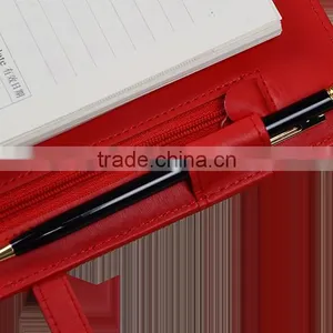 2016 Hot Sell Leather 6 Ring Binder Notebook With Power Bank & Usb Disk Quality Choice thumbnail-6