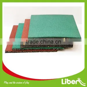 2014 Playground Safety Flooring Rubber Mats, Rubber Tiles for School LE.DD.001 thumbnail-1