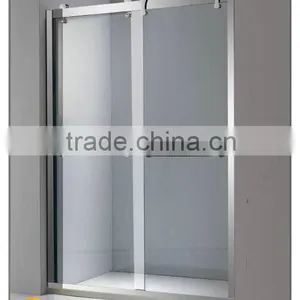 Economic Aluminium Profile Portable Sliding Shower Screen thumbnail-1