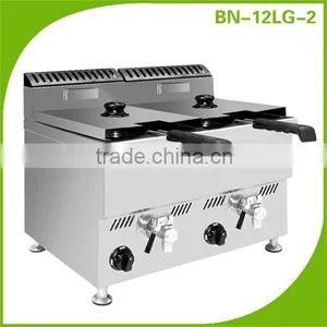 Stainless Steel Gas Pressure Fryer/ Lpg Gas Fryer BN-12LG thumbnail-1