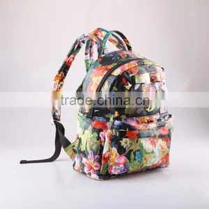 3416 SS Collection Elegant Flower Printing PU Backpack 2016 For Ladies Quality Choice thumbnail-3