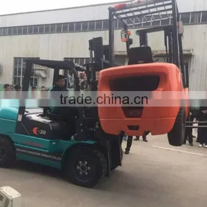 China New Forklift Promotion 3 Ton Diesel Forlift Truck Price for Sale thumbnail-1