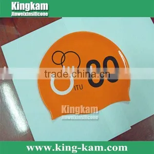 High Quality Silicone Swimming Hat thumbnail-1