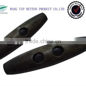 2014 Hot Sale 2 Holes Big Wood Horn Button for Clothes thumbnail-1