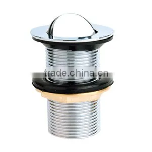 Flap Basin Drainer, Without Overflow Hole, Chrome Finish thumbnail-1