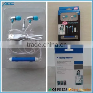 Smartphone Glow EL Headphone Earphone Flashing With Music Playing thumbnail-6