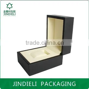 Hot Sale Wooden Watch Box Packaging With Leather Cover thumbnail-1